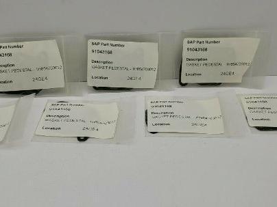 Fisher 1H854703012 Pedestal Gasket LOT OF 7