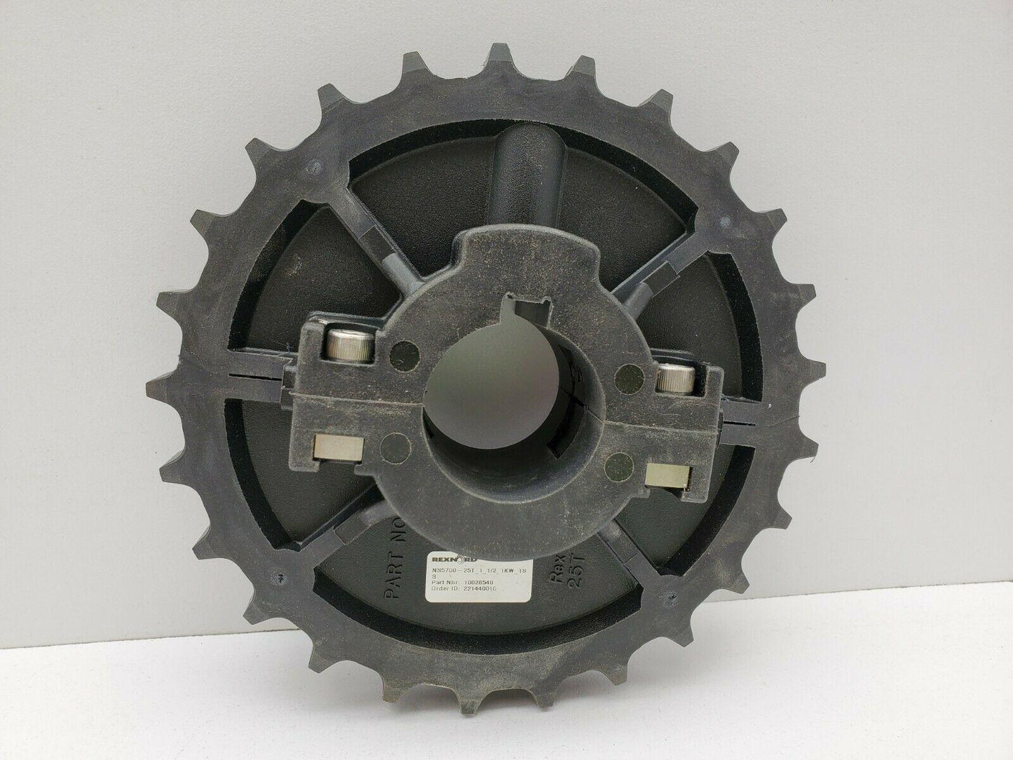 Rexnord 10028540 NS5700 25 Tooth 1 1/2" Keyed Bore TableTop MatTop Sprocket