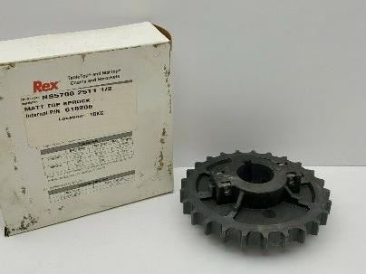 Rexnord 10028540 NS5700 25 Tooth 1 1/2" Keyed Bore TableTop MatTop Sprocket