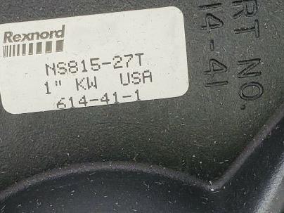 Rexnord 614-41-1 NS815 27 Tooth 1" Keyed Bore Table Top Mat Top Sprocket