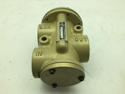 Norgren D1036C A1V 3-Way Air Controled Poppet Valve