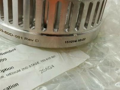 Stainless Steel Shear Mixer Pump 3 Stage Stator & Rotor Set