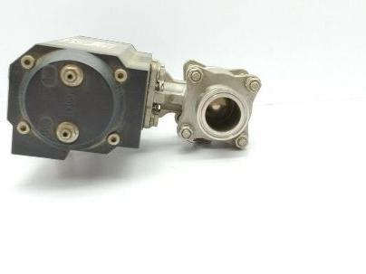 QSM Tru-Flo UT26-SR4-F07 Tru-Flo Pneumatic Actuator With  1-1/2" Ball Valve