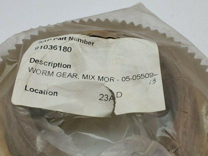 MixMor Mixer Replacement Worm Gear 05-05509-13,  46-35478-25