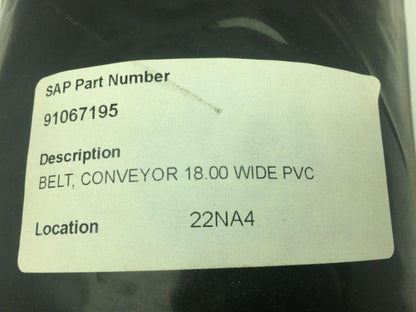 Ammeraal Beltech USO-00036578  6' 1.3" X 18" Continues Conveyor Belt