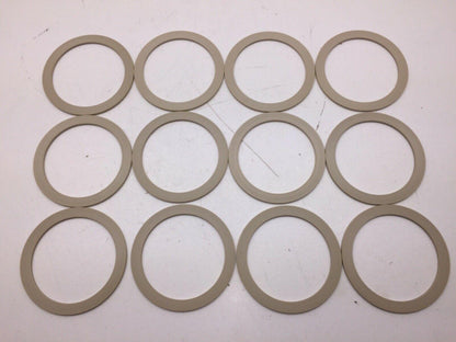 GEA Niro Soavi Homogenizers 0134396 Washer 100/80X3 PEEK, NI-0134396 Lot of 12