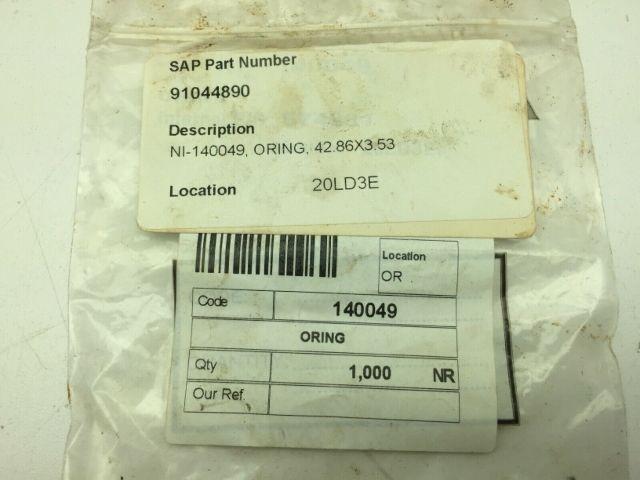 GEA Niro Soavi 140049 O-Ring 42.86X3.53 LOT OF 7