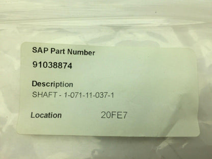 Krones 1-071-11-037-1 Shaft Bottle Plate