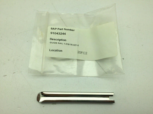Krones 1-018-76-021-0 Guide Rail 1018760210, 95 X 12.7 mm