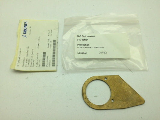 Krones 1-018-52-075-0 Glue Scraper 1018520750