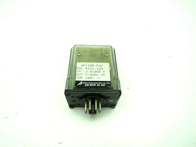 Action Pak 4101-123 Isolating Signal Conditioner Relay