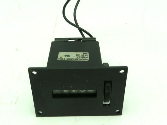 Enmco P3B52A Electromechanical Counter 5 Digit Panel Mount 115VAC
