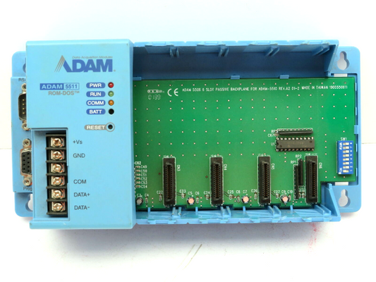 Advantech ADAM-5511 ADAM5506 6 Slot Backplane for ADAM-5510 Rev A2 01-2