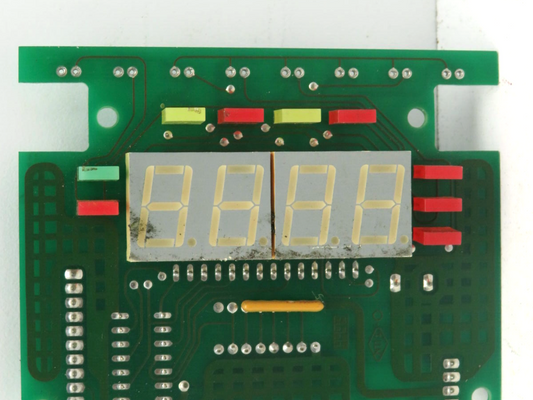 NTI 04611102 Circuit Board 4 Digit Display Unit Rev D