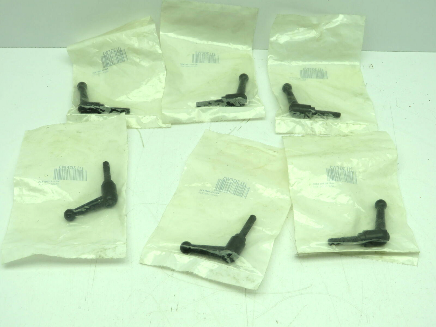 Kipp K0116.1061X25 Adjustable Handle Ball Style Black M6x15mm Lot of 6