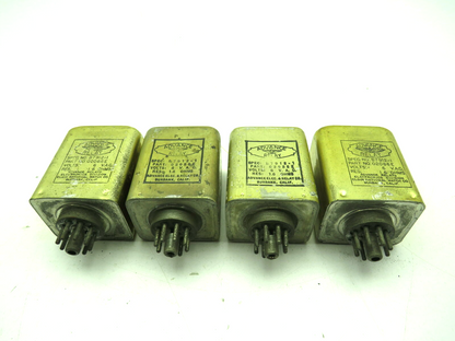 Elgin Advance Relay 6 VAC B7912-1  02086E  8 Pin Lot of 4