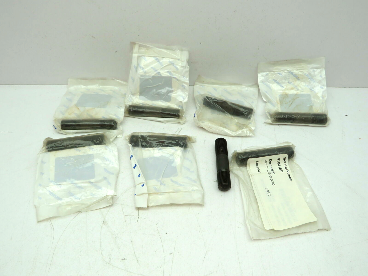 Total Source 43225L3000 Forklift Axle Bolt 3" Lot of 8