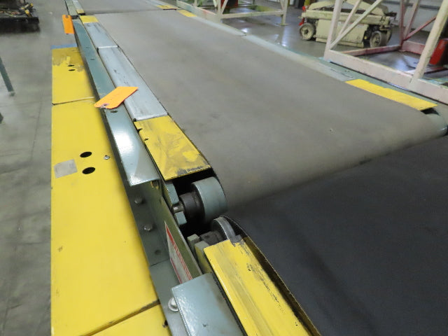 Hytrol 18"x15' Belt Conveyor 3-Stage Gapper Accumulator Center Drive 50-98 FPM