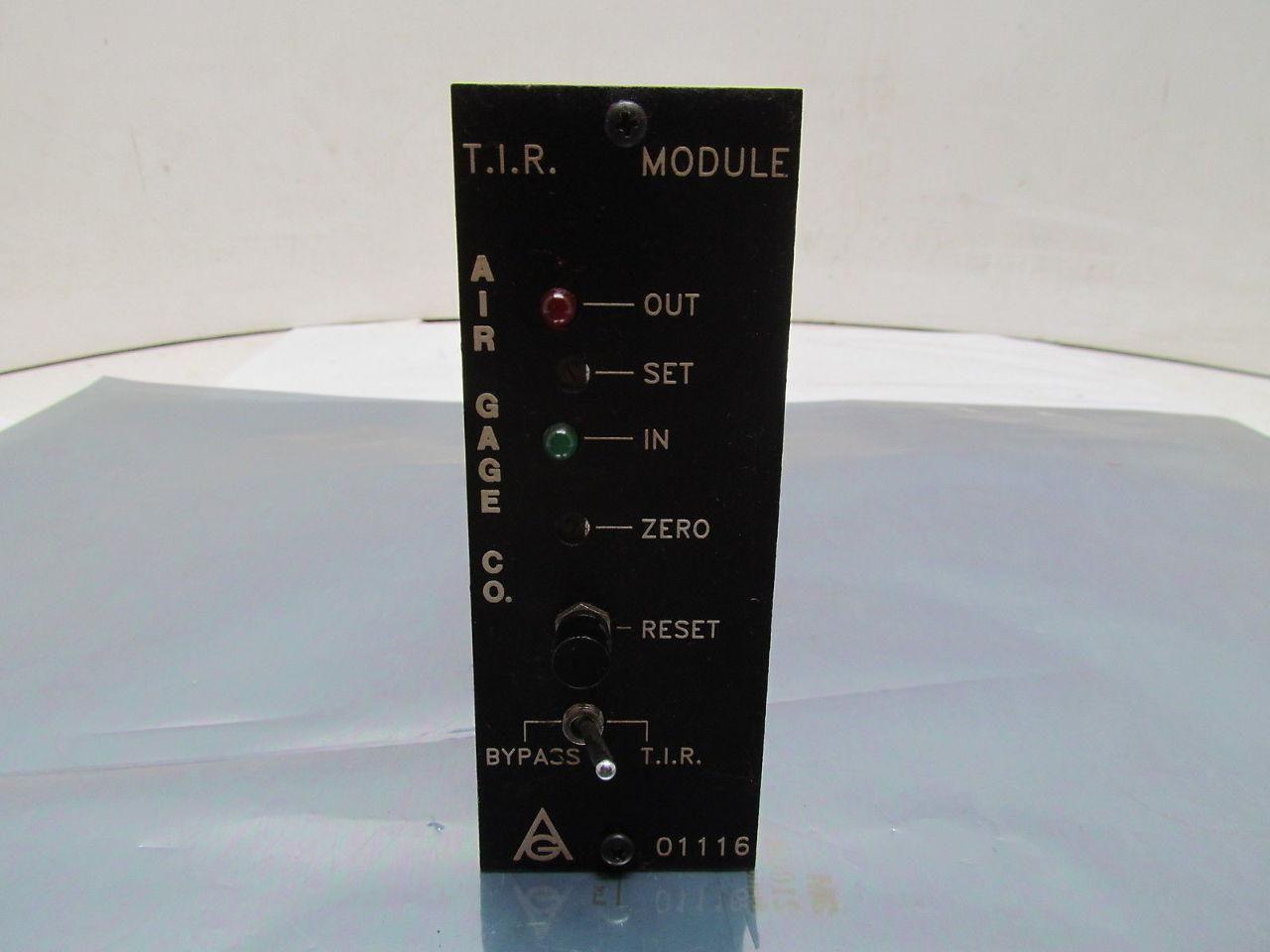 Air Gage Co 01116 T.I.R. Module Precise Technology & Electronics D-11169