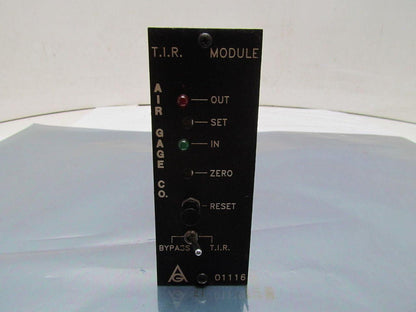 Air Gage Co 01116 T.I.R. Module Precise Technology & Electronics D-11169