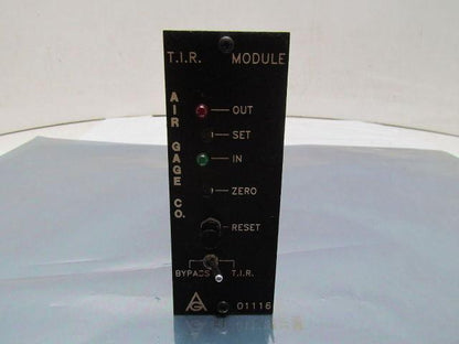 Air Gage Co 01116 T.I.R. Module Precise Technology & Electronics D-11169