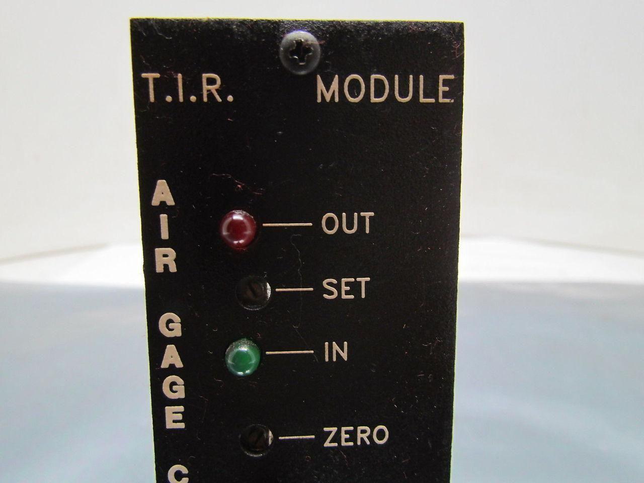 Air Gage Co 01116 T.I.R. Module Precise Technology & Electronics D-11169