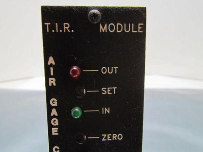Air Gage Co 01116 T.I.R. Module Precise Technology & Electronics D-11169