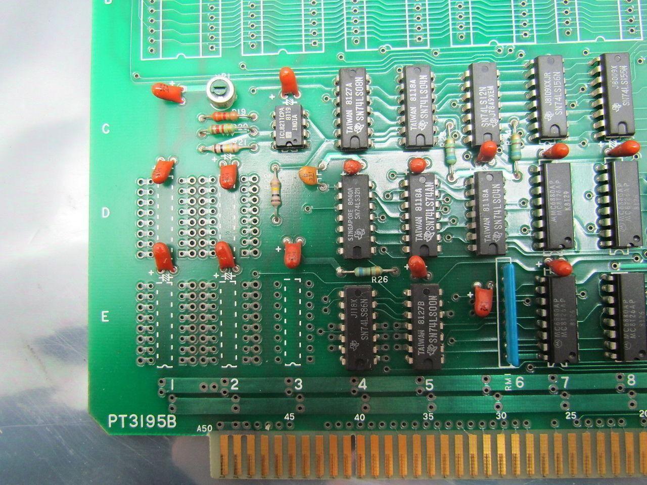 Japax Inc PT3195B CPU-02B PC Circuit Board Card