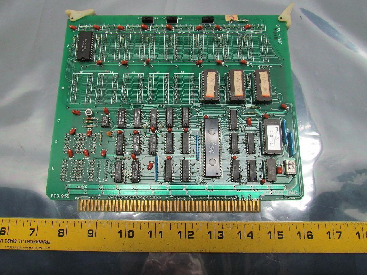 Japax Inc PT3195B CPU-02B PC Circuit Board Card