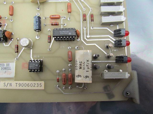 Tocco D81730 Power Transducer PC Circuit Board