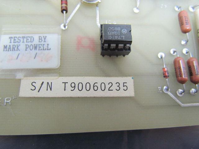 Tocco D81730 Power Transducer PC Circuit Board