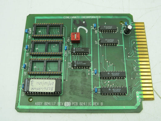 Cincinnati PCB 824116 Circuit Board Card 824117