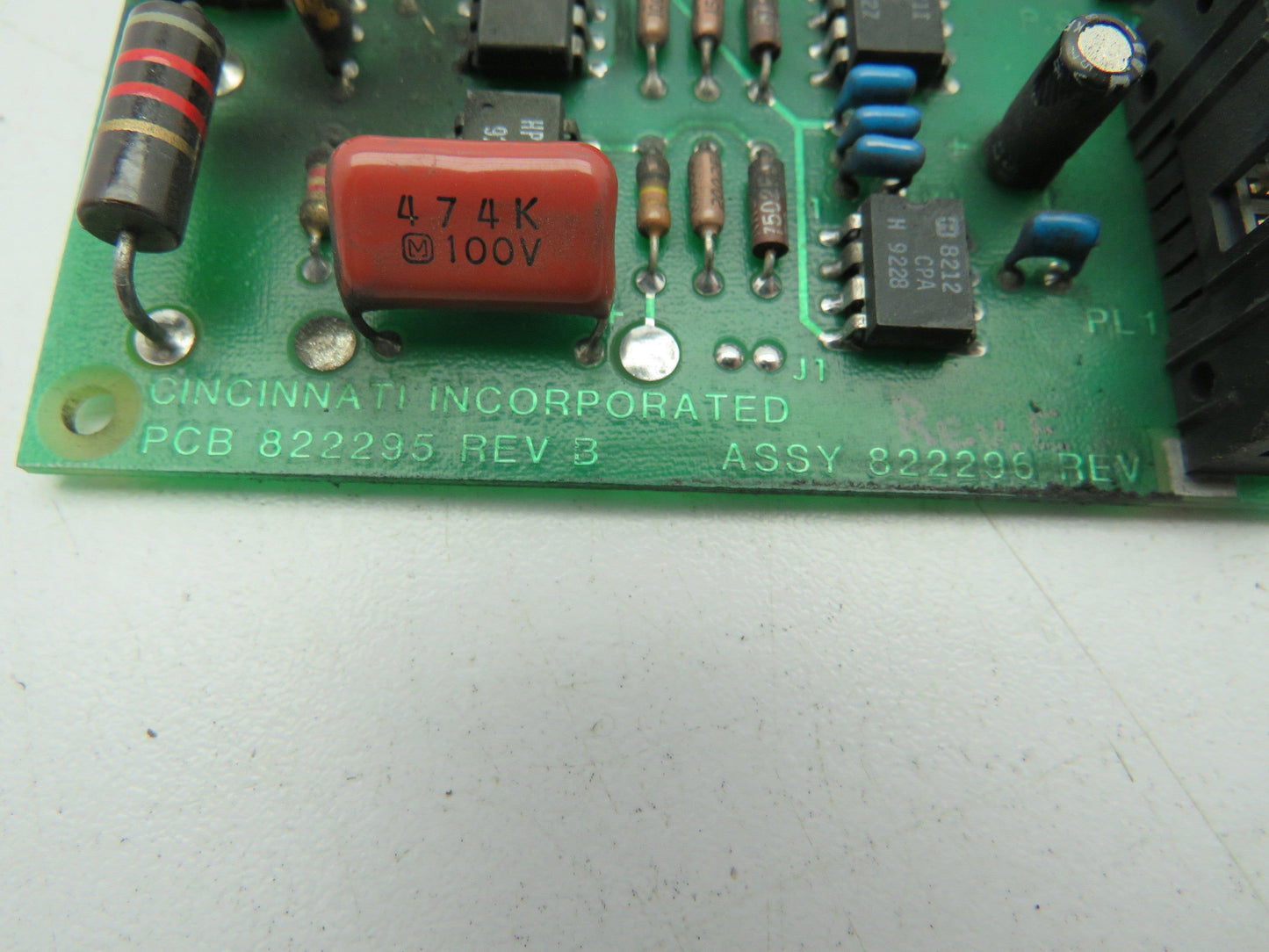 Cincinnati PCB 822295 Circuit Board Card 822296