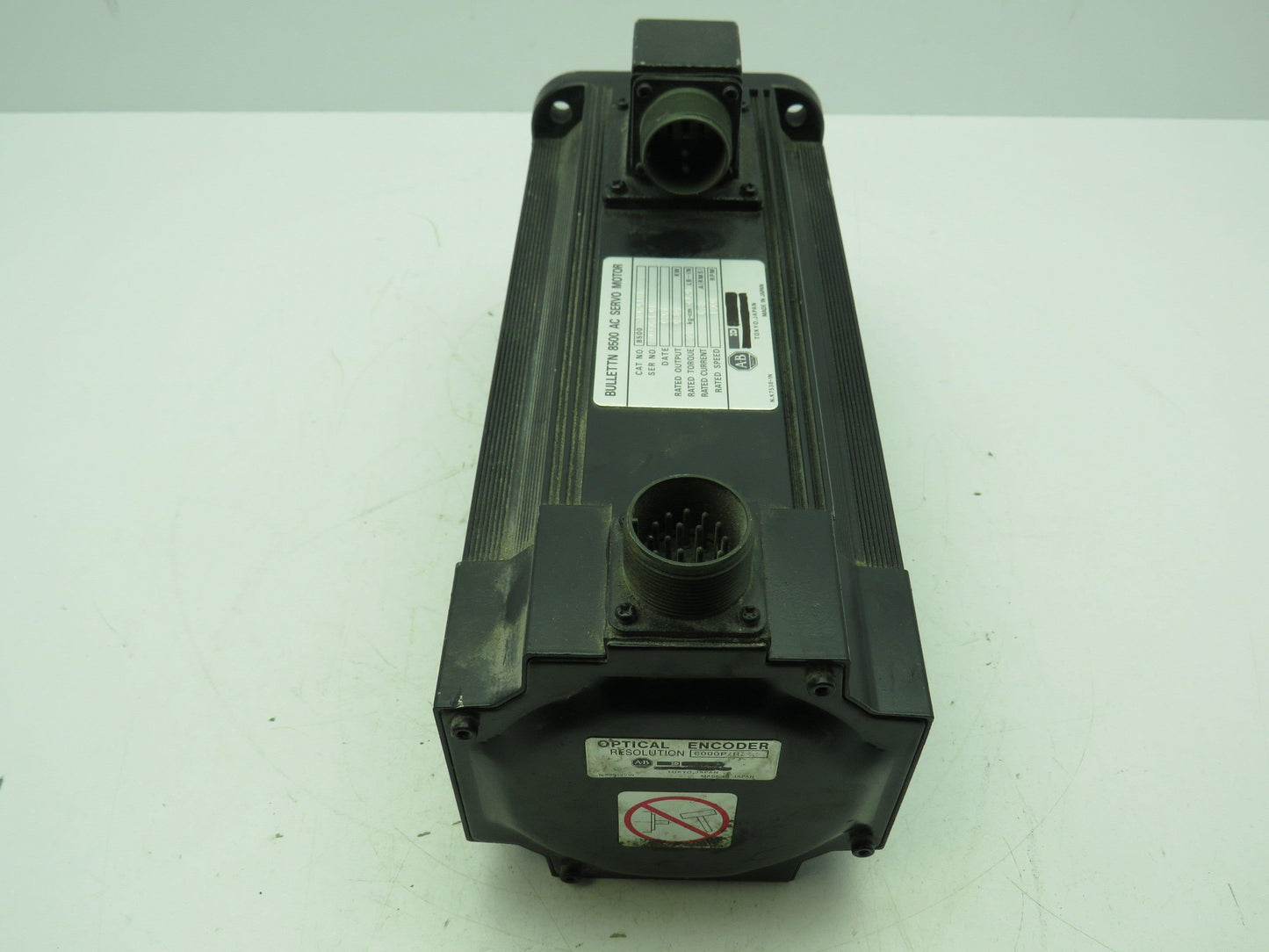 Allen Bradley  8500-A2D-L1AN  AC Servo Motor 0.85 KW 1500 RPM