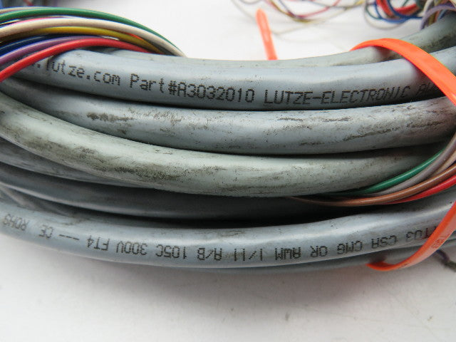Lutze A3032010 Electronic Cable PLTC PVC 10×AWG20-10C Unshielded E331083 LL41103