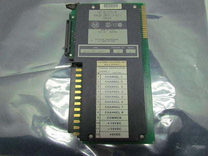 Allen Bradley 1771-IE A-B Analog Input Module 8Bit