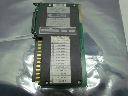 Allen Bradley 1771-IE02 A-B Analog Input 8-Bit Module