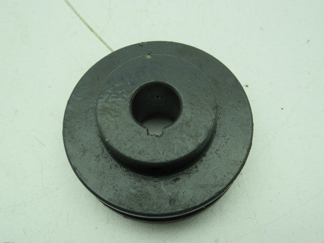 Browning 1F3V26X5/8 Single Groove Pulley Sheave 5/8" Bore 3V Belt 1F3V26