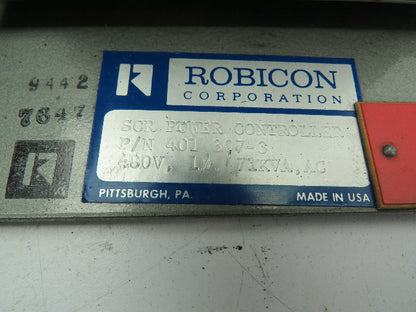 Robicon Corporation 401 307-3   SCP Power Controller 460V, 71KVA, AC