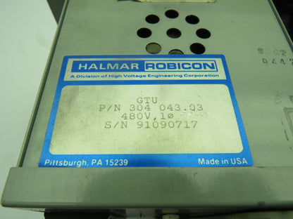 Robicon Corporation 401 307-3   SCP Power Controller 460V, 71KVA, AC