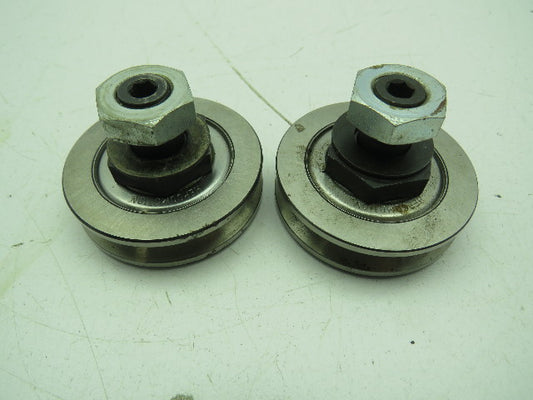 HepcoMotion Steel Guide Wheel Bearing 14mm x 58mm OD  Lot of 2