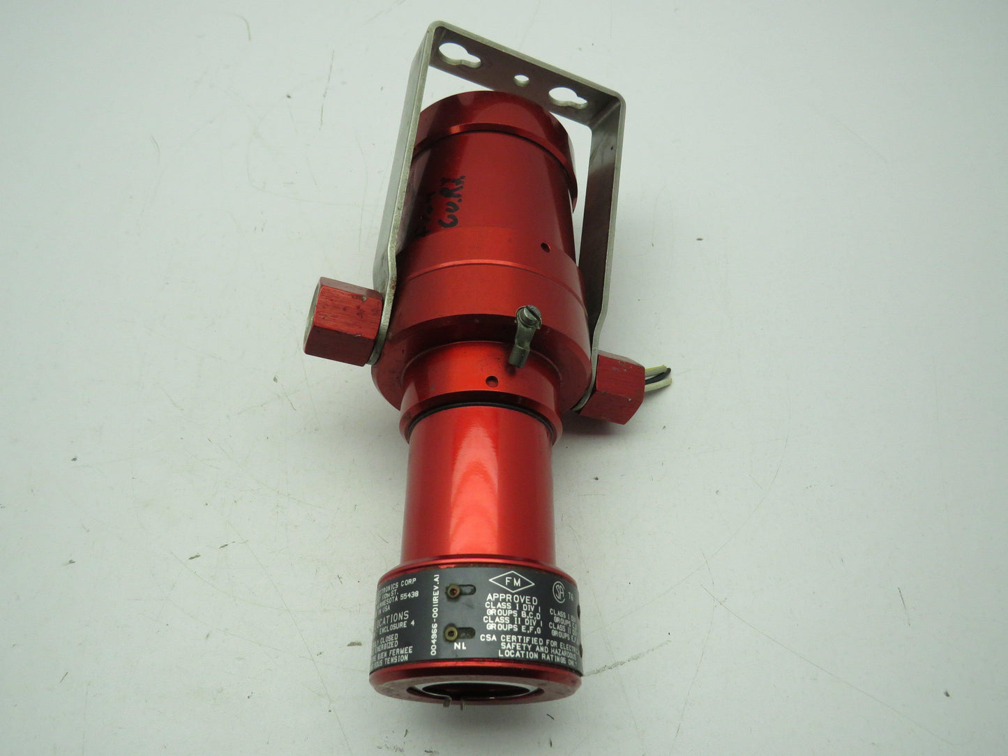 Det-Tronics U7602B6001 UV Ultraviolet Flame Fire Detector Controller Sensor 24V