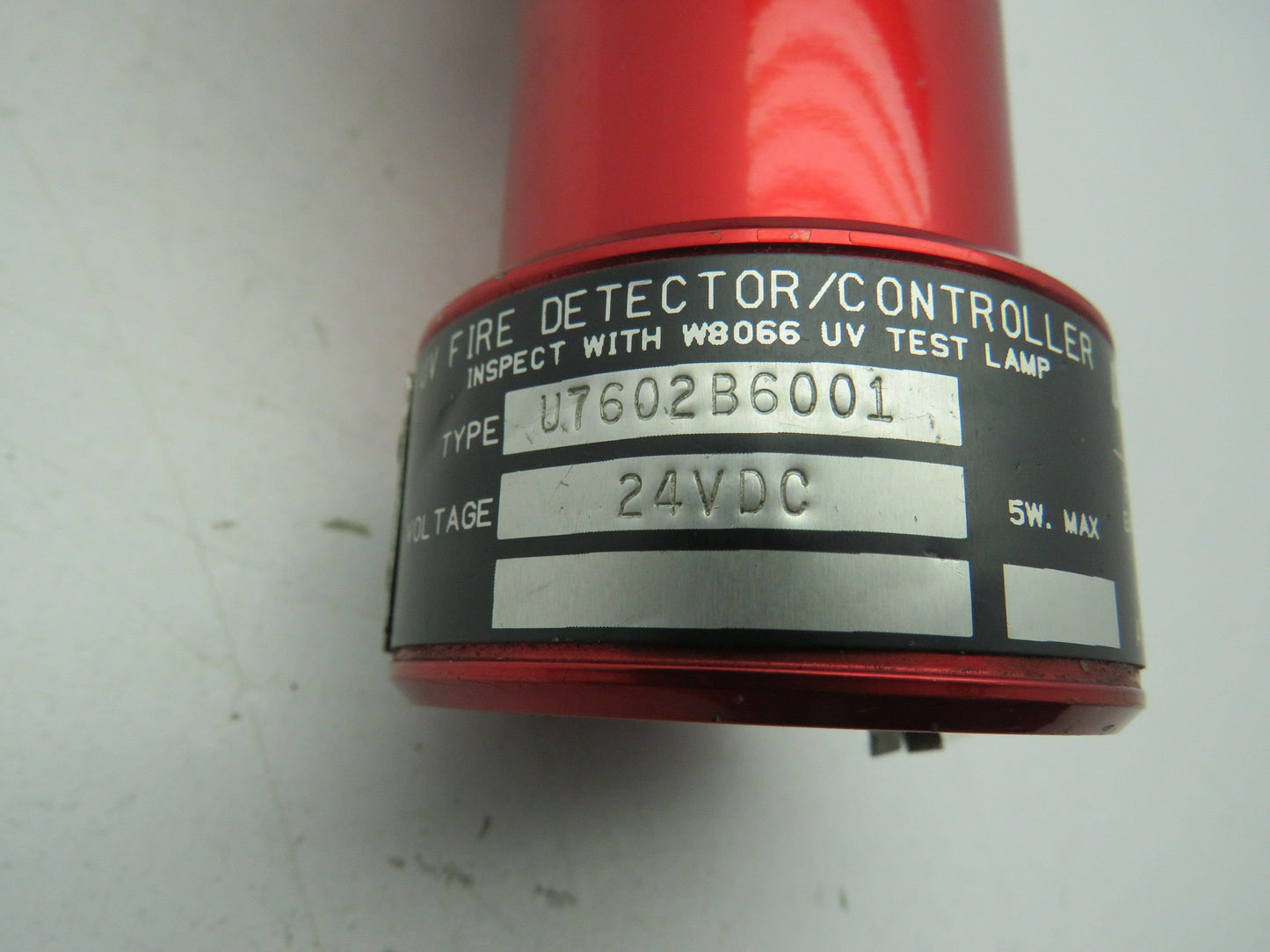 Det-Tronics U7602B6001 UV Ultraviolet Flame Fire Detector Controller Sensor 24V