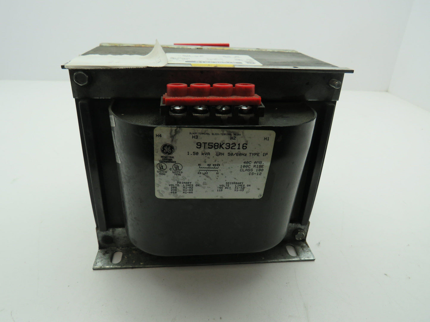 General Electric 9T58K3216 Transformer 1.50 KVA 1ph 50/60 Type IP
