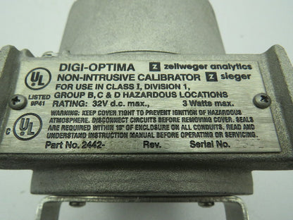 Zellweger Seiger 2442-0001 Non-Intrusive Calibrator Housing Hazardous Loc