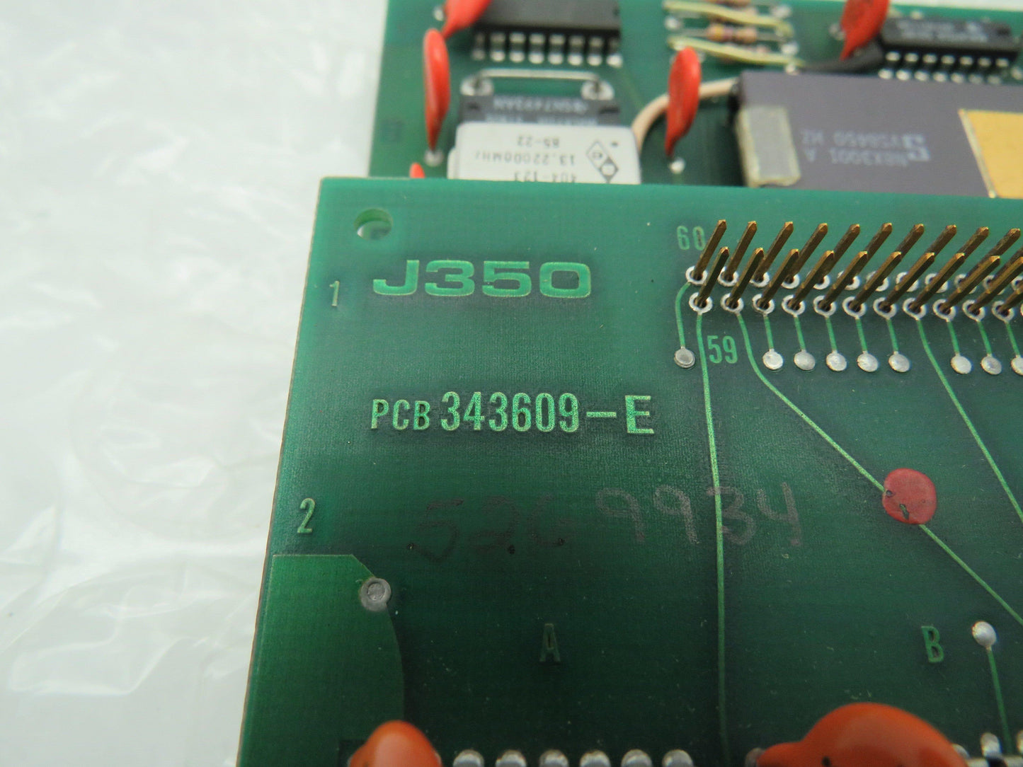 ABDICK  PCB 343609-E VIDEOJET LOGIC PROCESSOR BOARD - AB DICK