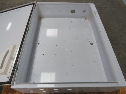SCE-42XEL3110LP Steel Electrical Enclosure Disconnect Box w/Backplate 42x31x10"