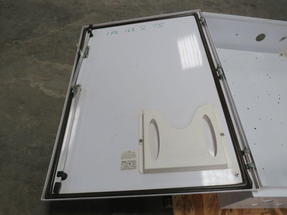 SCE-42XEL3110LP Steel Electrical Enclosure Disconnect Box w/Backplate 42x31x10"