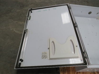 SCE-42XEL3110LP Steel Electrical Enclosure Disconnect Box w/Backplate 42x31x10"