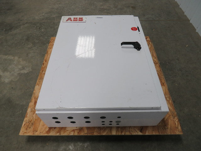 SCE-42XEL3110LP Steel Electrical Enclosure Disconnect Box w/Backplate 42x31x10"